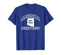 Arizona Souvenir Vacation Est. 1912 Ditat Deus Adultes Enfants T-Shirt