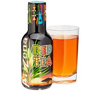 Arizona - Thé Rouge Rooibos -Saveur et Bien Être- Emballage Design - 1 Bouteille PET 500 ml