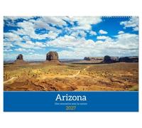 Arizona, une rencontre avec la nature (Calendrier mural 2027 DIN A2 vertical), CALVENDO calendrier mensuel: À la découverte de l'Arizona sauvage