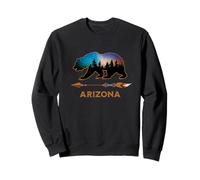 Arizona USA Starry Night Sky Ours Noir Désert Souvenir Sweatshirt