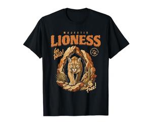Arizona Wildlife Mountain Lion Lionne se déchaîne, Soyez Libre T-Shirt