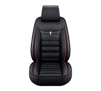 ARJERS Housse de Siege Voiture Universelle pour Toyota Yaris Cross SUV 2021 2022 2023,5 SièGes Ensemble Complet Couvre-SièGe Interieu Accessoire,V-Standardset-Black-Red 1 Seat