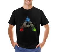 Ark Survival Evolved T-Shirt Anime t-Shirt Tee Shirt Blank t Shirts Mens t Shirts Black 3XL