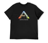 Ark Survival Evolved T Shirt Ark Survival Evolved T-Shirt Printed Funny Tee Shirt Mens Tshirt Black S