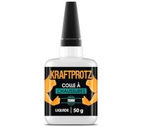 ARKA 50 g Schuhkleber extra stark - Transparent - Inkl. Anti-Austrocknungs-Spitze - KRAFTPROTZ