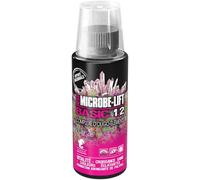 MICROBE-LIFT Basic 1.2 Complexe d'éléments - 120 ML - Complète Le système Basic avec des éléments Essentiels, Augmente la diversité des Couleurs et la santé des coraux dans Les Aquariums d'eau de mer