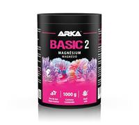 ARKA Basic 2 Magnésium - 1000 g - Supplément magnésium hautement purifié, Essentiel pour la Croissance et la santé des coraux, Assure la stabilité des paramètres d'eau dans Votre Aquarium.