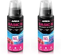 ARKA Basic N -Solution de Nitrate pour Aquariums Marins, Augmente spécifiquement NO3, favorisant la Croissance et la santé des coraux, renforce l'équilibre écologique des récifs (Lot de 2)