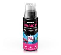 MICROBE-LIFT Basic P - 118 ML - Complément de Phosphate pour Aquariums Marins, contrôle précis de PO4, favorise la Croissance et la santé des coraux, soutient l'équilibre Aquatique.