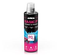 MICROBE-LIFT Basic P - 473 ML - Complément de Phosphate pour Aquariums Marins, contrôle précis de PO4, favorise la Croissance et la santé des coraux, soutient l'équilibre Aquatique.