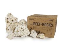ARKA myREEF-Rocks 20kg - Roches Naturelles pour Aquariums Marins, constructions Authentiques, sans polluants, Surface optimale pour colonisation bactérienne