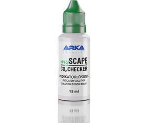 ARKA mySCAPE-CO2 Checker Liquid - 15 ML - Surveillance fiable du CO2 avec Affichage en Couleur. Indispensable pour Un aquascaping précis dans Les Aquariums d'eau Douce