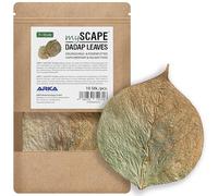 ARKA mySCAPE-DADAP Leaves - 7-13cm / 10 pièces - Nourriture Naturelle de Vacances pour crevettes, escargots & silures suceurs, favorise la santé dans Les Aquariums d'eau Douce.