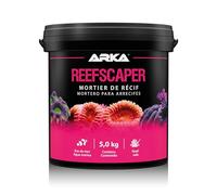 ARKA Reefscaper -Mortier récifal Professionnel idéal pour Fixer de manière Stable Les coraux et Les Structures récifales dans Les Aquariums d'eau de mer, Facile à Utiliser