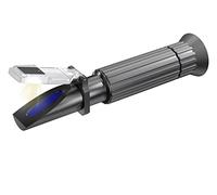 ARKA Réfractomètre - pour Aquariums d'eau de mer: Mesure précise de la salinité/densité, éclairage LED, Compensation de température, Essentiel pour santé Aquatique.