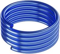 ARKA Tuyau PVC - 12/16 mm, 5 m, bleu - Tuyau robuste pour aquarium, bassin et plus, offre une solution fiable pour le transport de l'eau et de l'air.