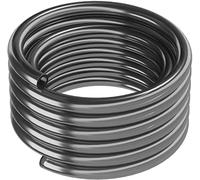 ARKA Tuyau PVC - 12/16 mm, Gris, Tuyau flexible robuste pour applications multiples, idéal pour l'aquarium, l'étang et l'atelier