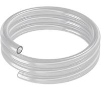 ARKA Tuyau PVC - 12/16 mm, Transparent - Tuyau Flexible Durable pour de Multiples Applications, Transparent pour Une Installation discrète dans Les Aquariums et Les bassins