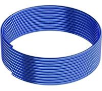 ARKA Tuyau PVC - 4/6 mm, bleu - Tuyau flexible durable pour des applications étendues, idéal pour les aquariums, les bassins ainsi que pour la maison et l'atelier