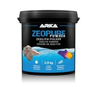 ARKA Zeopure Powder - 2,9 kg - Poudre de zéolithe Efficace (50 microns) pour la réduction de l'ammonium, du Nitrate & du Phosphate, améliore la qualité de l'eau dans Tous Les Aquariums.