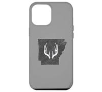 Arkansas AR Deer Hunting Shed Antlers Design Coque pour iPhone 12 Pro Max