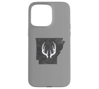 Arkansas AR Deer Hunting Shed Antlers Design Coque pour iPhone 15 Pro Max