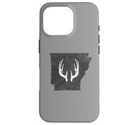 Arkansas AR Deer Hunting Shed Antlers Design Coque pour iPhone 16 Pro
