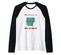 Arkansas, bienvenue à. Maintenant, rentrez chez vous Manche Raglan