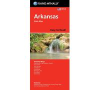 Arkansas, carte facile à lire | Rand McNally