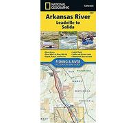 Arkansas River, Leadville To Salida Map