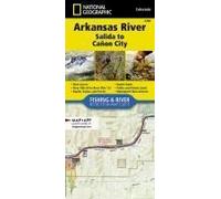 Arkansas River, Salida To Cañon City Map