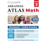 Arkansas Teaching and Learning Assessment System Test Prep: 3rd Grade Math Practice Workbook and Full-length Online Assessments: ATLAS Study Guide