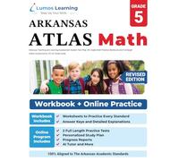 Arkansas Teaching and Learning Assessment System Test Prep: 5th Grade Math Practice Workbook and Full-length Online Assessments: ATLAS Study Guide