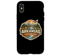 Arkansas The Natural State Souvenir Visiteur Souvenir Voyage Coque pour iPhone X/XS