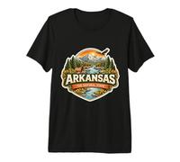 Arkansas The Natural State Souvenir Visiteur Souvenir Voyage T-Shirt Haut de Gamme