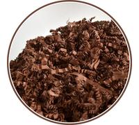 ARKANSIA - 2.5 Kg Papier Froissé Déchiqueté pour Remplissage Boîte Cadeau & Panier Garni - Frisure Kraft, Calage, Protection, Décoration, Mariage, Fête, Anniversaire, Naissance (Chocolat, 2.5 Kg)