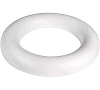 arkCRAFT Festive Lot de 2 Demi-Anneaux en polystyrène 25 cm