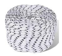 ARKEM Corde de Bateau tressée Polyester 10 mm 250 m Blanc,Corde en Nylon De,Parachute Cord