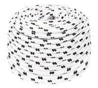 ARKEM Corde de Travail Blanc 10 mm 100 m Polyester,Corde en Nylon De,Parachute Cord