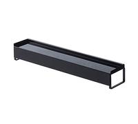 ARKEM Hotte RéTractable, Hotte De Cuisine, Couvercle De PoêLe En MéTal Anti-FuméE, éTagèRe De Protection Contre La Graisse Pour CuisinièRe, Rangement D'éPices Pour La Cuisine-4 feet||black