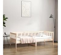 ARKEM Lit de Jour 90x190 cm Bois de pin Massif,lit gigogne 2 Places,lit Pliable