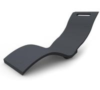 Arkema Design - Serendipity - Chaise Longue Effet Pierre Ergonomique Couleur Anthracite (S010/7016) - S010/7016