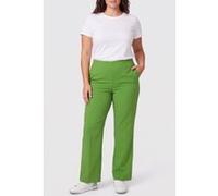 ARKET Eevi Cotton Trousers Green Taille: 42 | Pantalons de costume Outlet | Femme | Vert