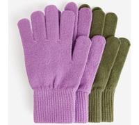 ARKET Marcel Magic Mittens 2-pack Unisex Purple Taille: OS | Accessoires Outlet | kids | Mauve
