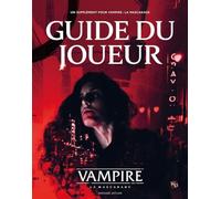 Arkhane Asylum Vampire La Mascarade - Guide du Joueur - Jeu de Rôle - Jeu de Société - 1 Joueur - 14 Ans et Plus - Version Française