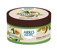Arko Nem Crème à l'huile d'avocat pour le corps, le visage et les mains, 150 ml, crème hydratante pour peau sèche, pour femme et homme, crème de soin non grasse.