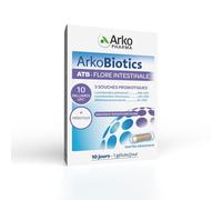 Arkopharma Arkobiotics Supraflor Flore Intestinale 3 souches probiotiques 10 gélules