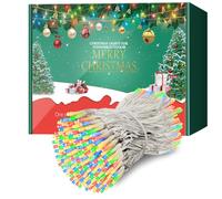 ARKOCHIC 30M Guirlande Lumineuse de Noël, 300 LED Multicolore Lumières de Noël Intérieur et 8 Modes Guirlande Décorative pour Maison Mariage Patio Sapin Fenêtre, Corde transparente