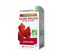 Arkopharma Arkogélules Vigne Rouge Bio – Complément alimentaire circulation veineuse – 45 gélules