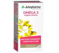 Arkopharma Arkogélules Oméga 3 – actifs d'origine marine – 180 gélules